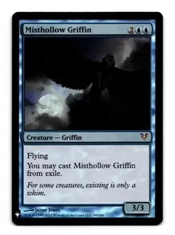 Misthollow Griffin - 68 LIST: The List Reprints M Foil NM - Image 1