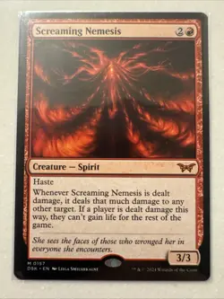 x1 Screaming Nemesis DSK Duskmourn MTG 157 MYTHIC M/NM 1x - Image 1