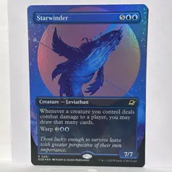 Starwinder (Borderless) Foil - 291 - EOE - Edge of Eternities NM MTG - Image 1