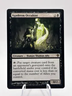 Agadeem Occultist 48/145 Worldwake WWK MTG NM - Image 1