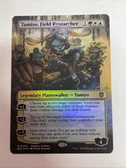 Tamiyo, Field Researcher (Borderless) Commander: Bloomburrow Foil #100 Mythic - Image 1