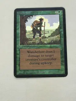 MTG Wanderlust Alpha Magic the Gathering - Image 1