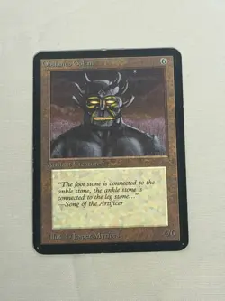 MTG Obsianus Golem Alpha Magic the Gathering - Image 1