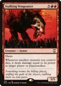 ~1x Stalking Vengeance x1 ~NM~ NCC Magic the Gathering MtG~ - Image 1