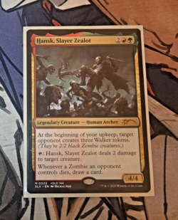 MTG Hansk, Slayer Zealot Universes Within (SLX) 0022 - Image 1