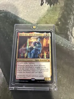 MTG Agrus Kos, Spirit of Justice - Murders at Karlov Manor (MKM) #184 MTG - Image 3