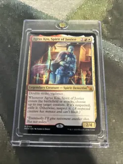 MTG Agrus Kos, Spirit of Justice - Murders at Karlov Manor (MKM) #184 MTG - Image 4