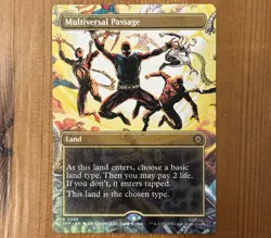 Multiversal Passage, R 0206, NM Borderless Regular, MTG Marvel's Spider-Man SPM - Image 1