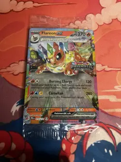 Flareon EX 014/131 Prismatic Evolutions Stamped Surprise Box Promo Card SEALED - Image 3