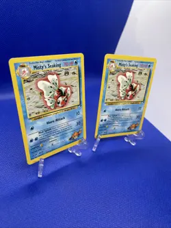 Pokemon WOTC (2) Lot 2000 Gym Heroes Misty's Seaking #55/132 Vintage NM - Image 2