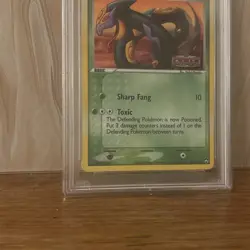 2007 Vintage Pokemon Seviper Rev Foil Ex power keepers 23/108 PSA 9 - Image 4