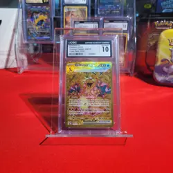 2023 Pokemon Charizard ex Hyper Rare Holo 228/197 • CGC 10 Mint Obsidian Flames - Image 1