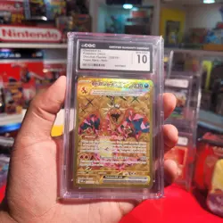 2023 Pokemon Charizard ex Hyper Rare Holo 228/197 • CGC 10 Mint Obsidian Flames - Image 3