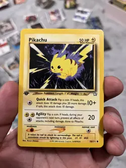 2000 Pokemon Pikachu Neo Genesis 1st Edition! NM - Image 1