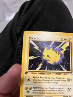 2000 Pokemon Pikachu Neo Genesis 1st Edition! NM - Image 2