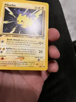 2000 Pokemon Pikachu Neo Genesis 1st Edition! NM - Image 3