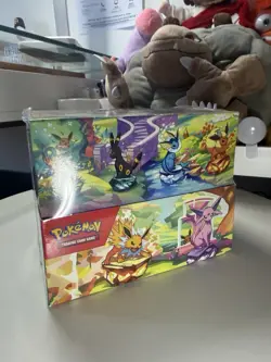 Pokemon TCG Prismatic Evolutions Mini Tin Display Case |BRAND NEW FACTORY SEALED - Image 3