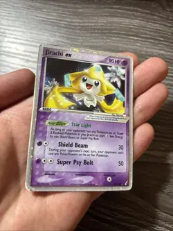 Jirachi Ex 94/100 Crystal Guardians Holo Pokemon Hp/Dmg - Image 3