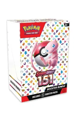 Pokemon 151 Booster Bundle Scarlet & Violet With Plastic Protective Case 6 Packs - Image 3