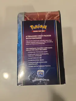Pokemon Collector Chest Scarlet Violet Base, Paldea Evolved, Silver Tempest New - Image 3
