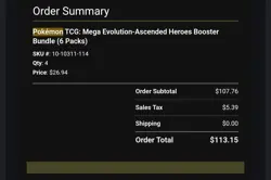 X2 Ascended Heroes Pokemon Center ETB and X4 booster bundles PRESALE/PREORDER! - Image 3