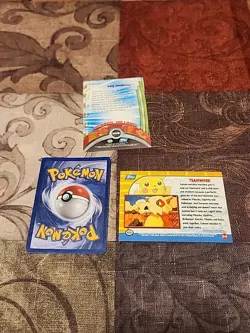 Pokemon Custom Lot of 3: Muk 13/62, Pikachu #25, Teamwork Topps - Image 2