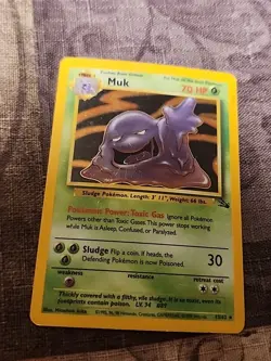 Pokemon Custom Lot of 3: Muk 13/62, Pikachu #25, Teamwork Topps - Image 3