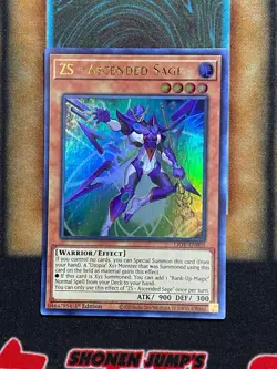 Yugioh ZS - Ascended Sage LIOV-EN003 Ultra Rare 1st Ed NM - Image 1