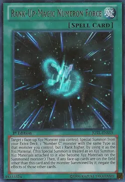 Yugioh! MP Rank-Up-Magic Numeron Force - JOTL-EN059 - Ultra Rare - 1st Edition M - Image 1