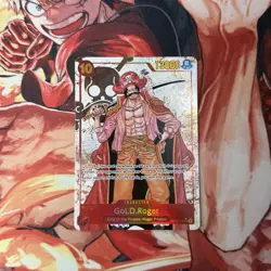 Gol D Roger OP09-118 SEC Emperors In The New World Alt Art ENGLISH One Piece - Image 1