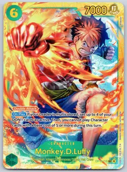 Monkey.D.Luffy OP13-118 SEC (NM) - Carrying On His Will (OP13) - One PIece TCG - Image 1