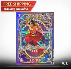 Luffy-Tarou SP Alt Art ST18-005 SR A Fist of Divine Speed ONE PIECE Japanese - Image 1