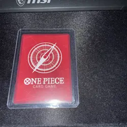 One Piece OP14 The Azure Sea’s Seven - Dracule Mihawk OP14-020 Leader Alt Art - Image 2
