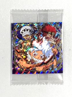 Monkey D Luffy - SW13-02 SGR - One Piece Wafer Sticker Japanese - Image 1