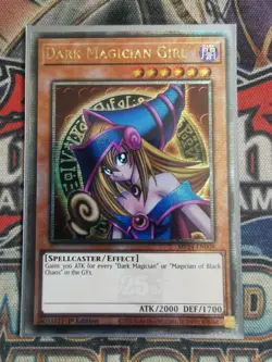Dark Magician Girl MP24-EN009 Quarter Century Secret Rare NM 1st Ed Yugioh - Image 1