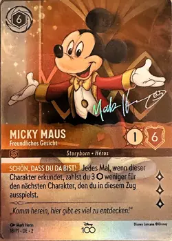 018/P1 Disney Lorcana - Micky Maus - Deutsch - Promo - D100 - Holo/Foil NM - Image 1