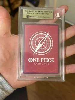 2022 One piece OP01-Romance Dawn Kozuki Oden leader Alternate Art BGS 10 W/guard - Image 2