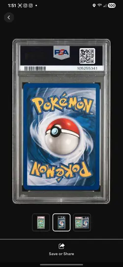 Pokemon Legendary Collection #18 VENUSAUR REVERSE FOIL PSA 8 NM/Mint - Image 2