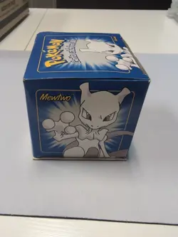 Pokemon Burger King 23k Gold Plated Trading Card Mewtwo Sealed In Blue Box, New - Image 4