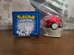 Pokemon Burger King 23k Gold Plated Trading Card Mewtwo Sealed In Blue Box, New - Image 1