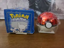 Pokemon Burger King 23k Gold Plated Trading Card Mewtwo Sealed In Blue Box, New - Image 1