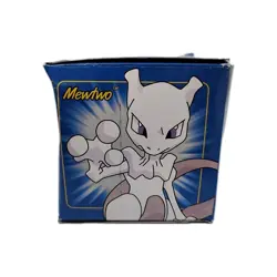 Pokemon Burger King 23k Gold Plated Trading Card Mewtwo Sealed In Blue Box, New - Image 2