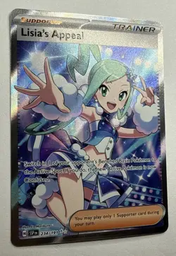 Lisias Appeal 234/191 Full Art Ultra Rare Surging Sparks Pokemon Card Near Mint - Image 2