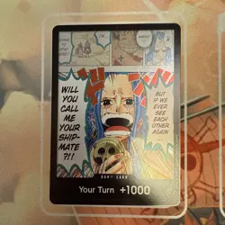 Your Turn +1000 OP-04 Don!! Card One Piece Kingdoms of Intrigue TCG English NM - Image 1