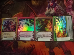 CHAOTIC CARDS LOT, 4 CARDS (see description) - Image 1
