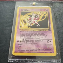 Pokemon Mr. Mime 22/64 Non Holo Rare Jungle Set Card NM Hard Cased - Image 1