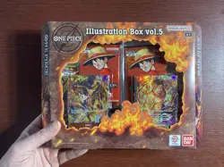 Bandai Trading Card Games One Piece Illustration Box Vol 5 Free Shipping - Image 1