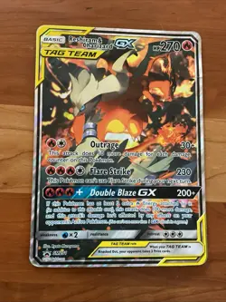Pokemon GX EX Tag Team Holo Card Lot 5 - Charizard, Mewtwo, Blastoise, Reshiram - Image 1