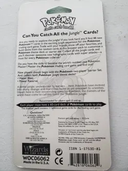 Pokemon Jungle Booster Card Pack 742818060639 - Image 2