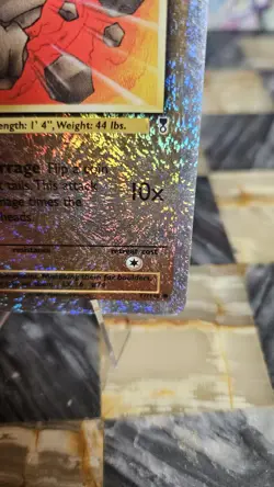 Pokemon TCG Geodude 77/110 Legendary Collection Reverse Holo Firework Card - Image 5